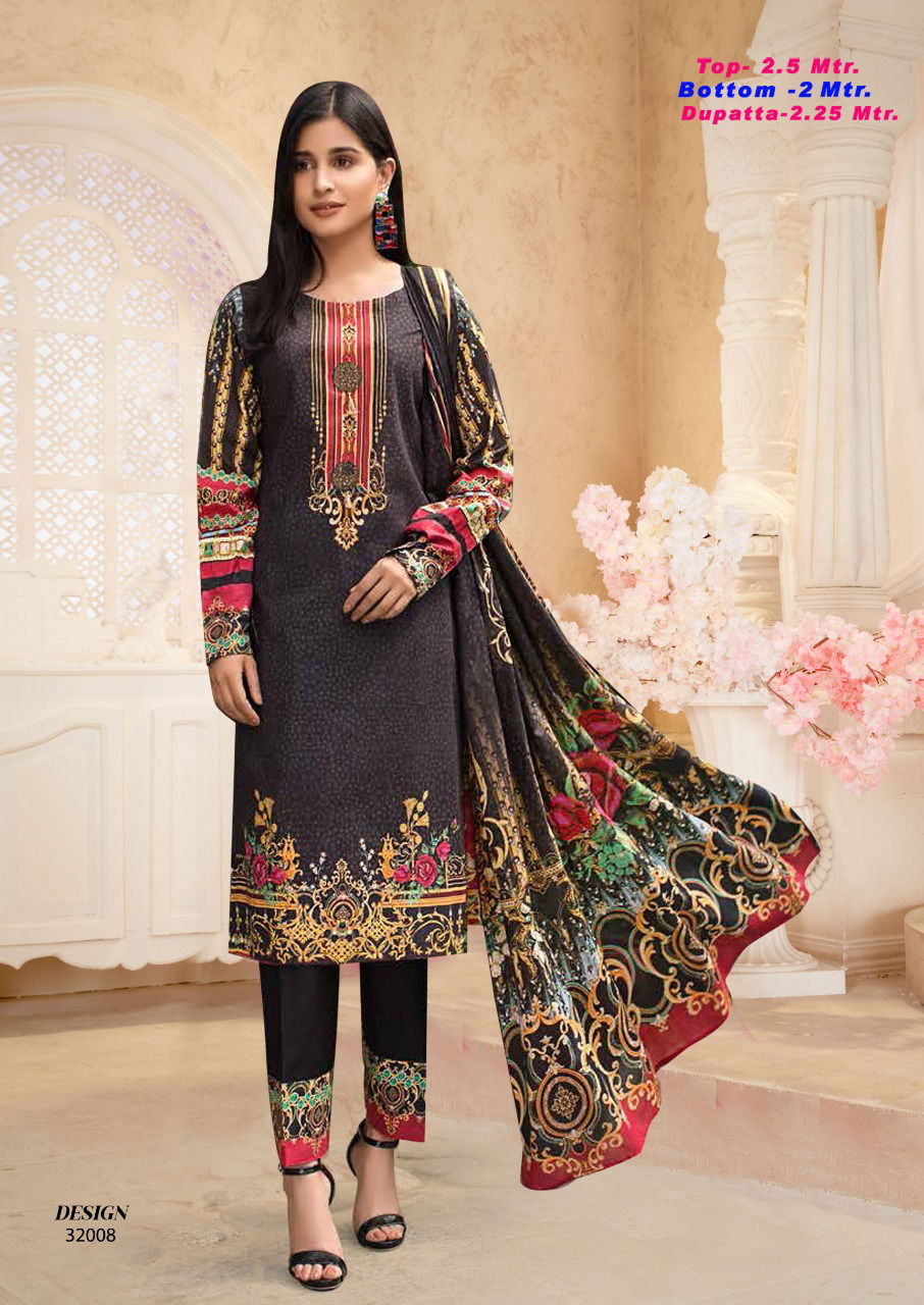 Razia Sultan 32 Latest Fancy Desiner Pure Cotton Readymade Printed Karachi Dress Collection